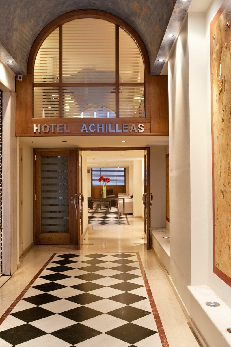 Hotel Achilleas Ateny Zewnętrze zdjęcie